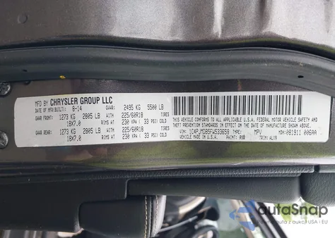 2017 Jeep Cherokee Limited 4X4 из США, поврежденный, VIN 1C4PJMDS8HW501709